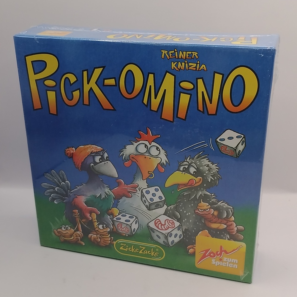 Pick-omino Board Game Dice Game Collectible 2014 SEALED